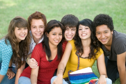 Teens smiling together - Pediatric Dentist in Keller, Fort Worth and Southlake, TX - Bridget McAnthony, DDS